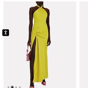 Ronny Kobo Selina Halter Dress